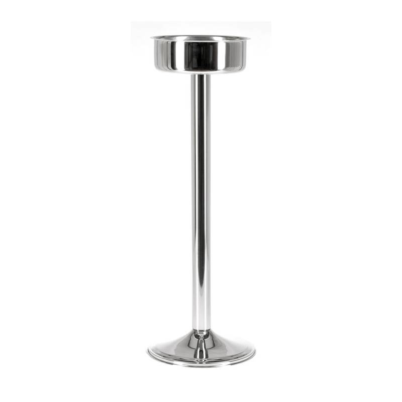 Colonna porta secchiello in acciaio inox cm 72,5