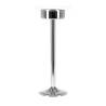 Colonna porta secchiello in acciaio inox cm 72,5