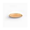 Piattino Appetizer in porcellana beige zenzero cm 16x12