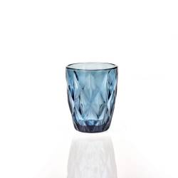Bicchiere acqua Loira in vetro blu notte cl 25