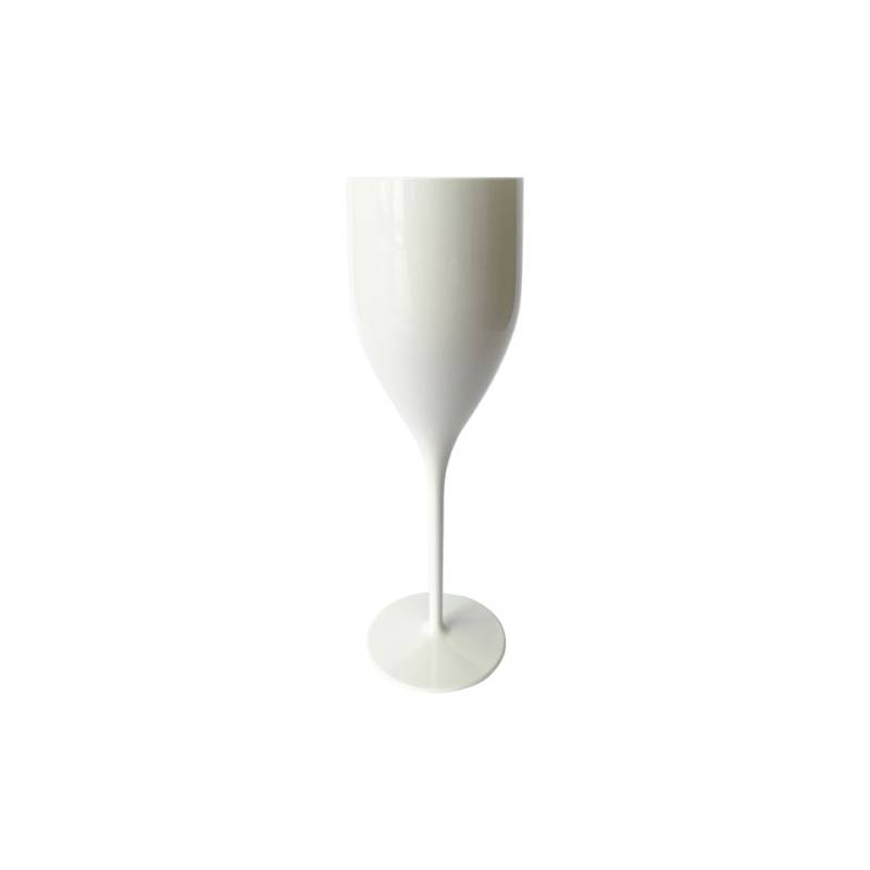 Event white san flute 6.08 oz.