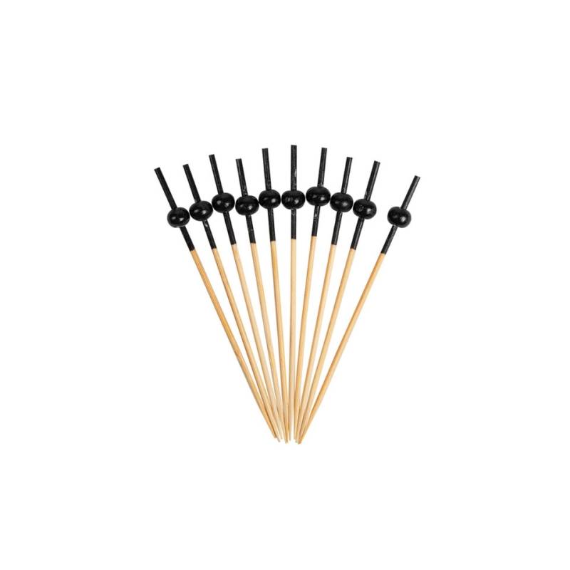 Black bamboo pearl stick 3.54 inch