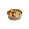 Contenitore salad rond Tusipack in carta marrone cl 50