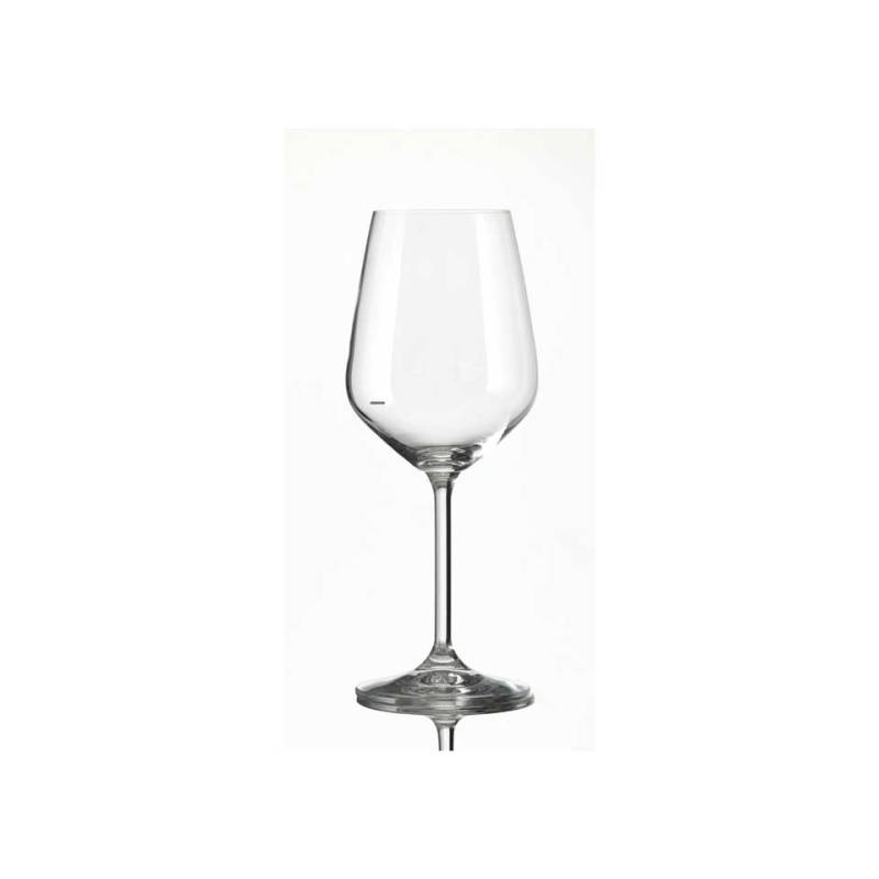 Paris wine stem glass with notch 11.83 oz.