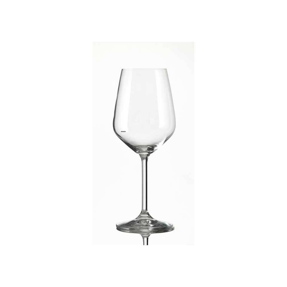 Paris wine stem glass with notch 11.83 oz.