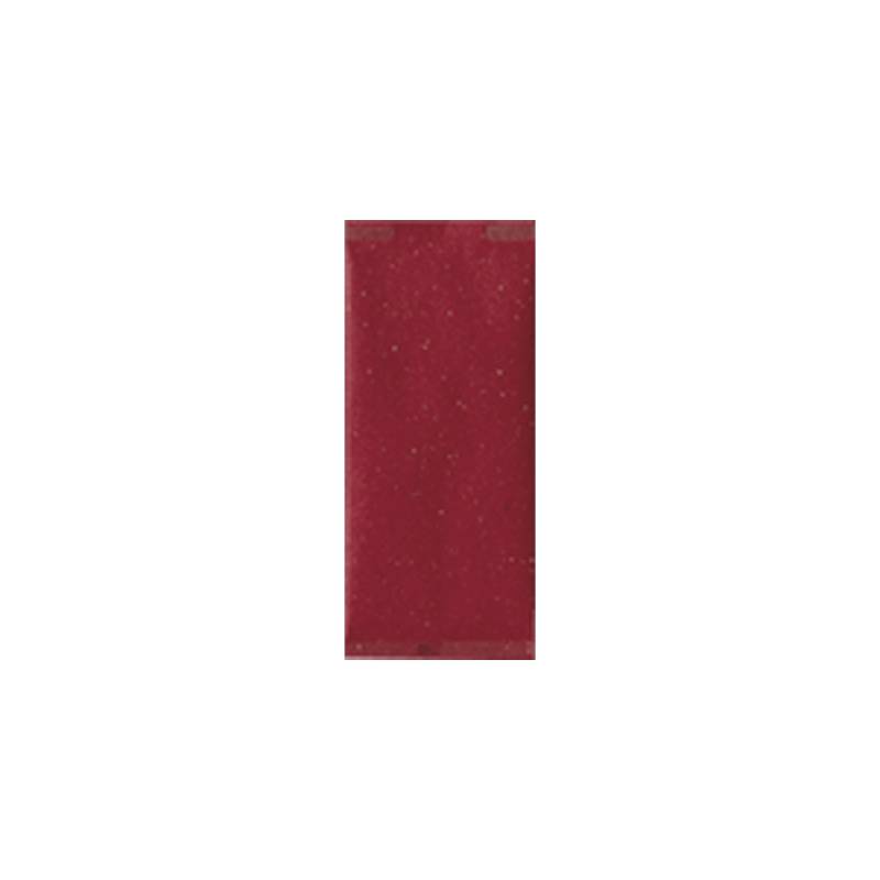 Busta porta posate Fashion in cartapaglia con tovagliolo bordeaux cm 24x11