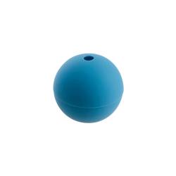 Light blue silicone ball ice mould 2.36 inch
