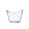 Visual transparent plastic wine bucket 2.11 gal