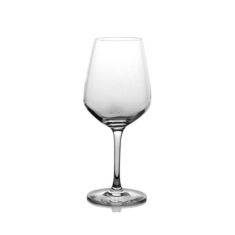 Arcoroc Juliette stem glass with notch 16.90 oz.