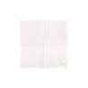 White eco bamboo napkin 7.87x7.87 inch