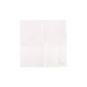 White eco bamboo napkin 7.87x7.87 inch