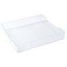 Urban san transparent tray 11.93x11.93x1.97 inch