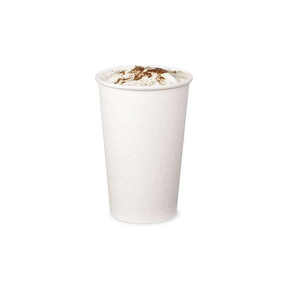 Disposable white paper cups 8.45 oz.