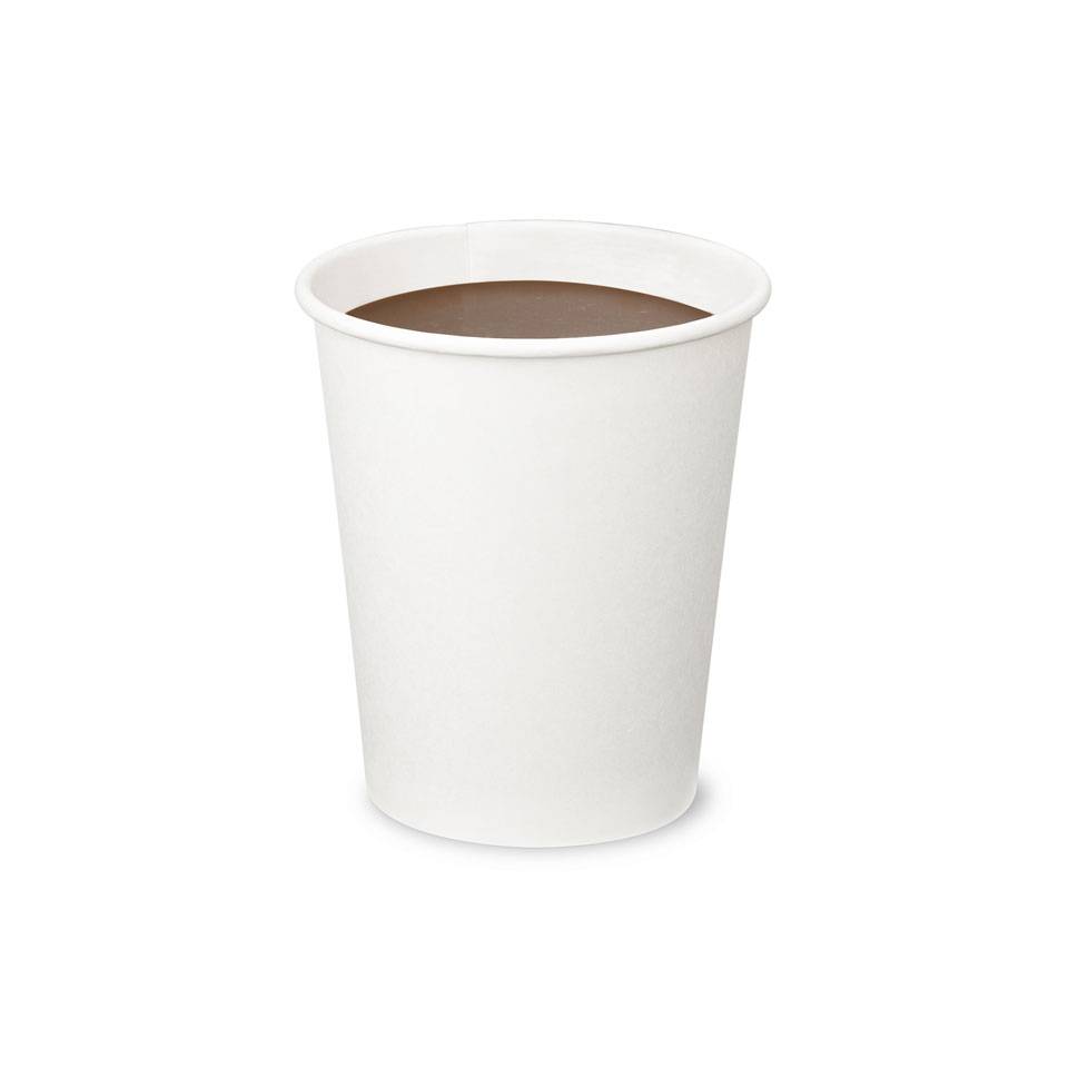 Disposable white paper cups 10.14 oz.