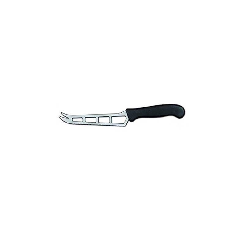 Coltello formaggio e patè in acciaio inox con manico in nylon cm 14