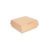 Contenitore Lunch in cartone marrone cm 24x23,5x9