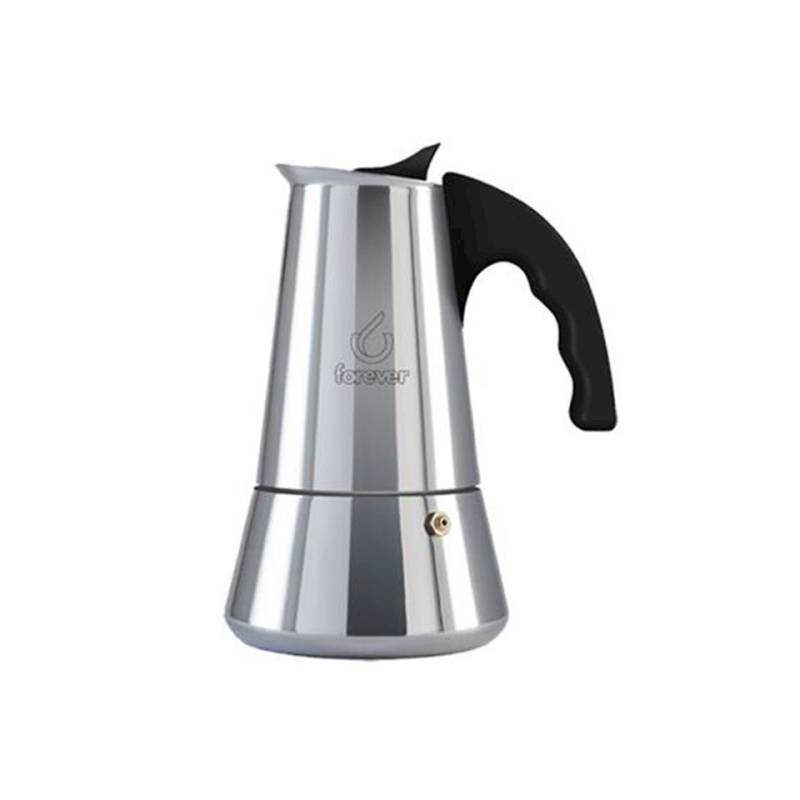 Caffettiera Miss Conny Forever per induzione in acciaio inox 6 tazze