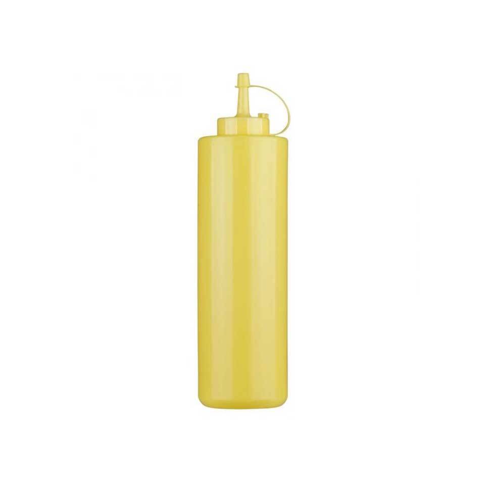 Squeeze bottle con tappo in PE giallo cl 72