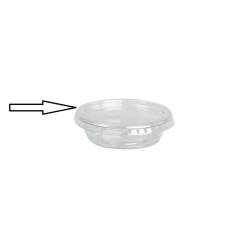 Transparent pet cup lid 2.56 inch
