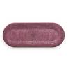 Patterned magenta melamine Mono tray cm 38x16