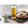 Bandeja rectangular antideslizante de polipropileno negro Hendi cm 53x32,5