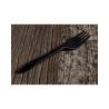 Black mater-bi fork 6.50 inch