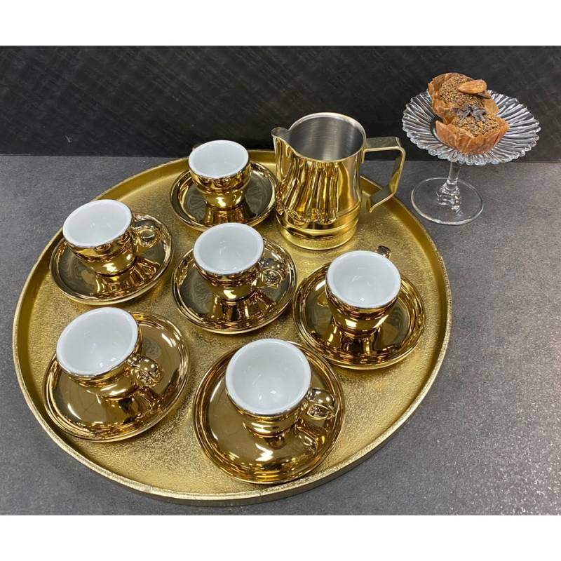 Cafeteria gift set gold