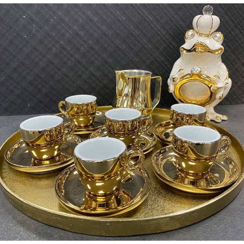 Set regalo caffetteria oro