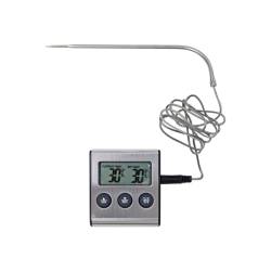 Digital thermometer with probe and timer +250°C