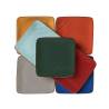 Mediterraneo Novità Home square cherry red ceramic plate 4.60 inch