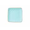 Mediterraneo Novità Home square tuchese ceramic plate 4.60 inch