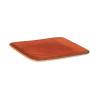 Mediterraneo Novità Home square jaffa orange ceramic plate 4.60 inch