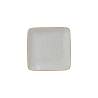 Mediterranean square mud ceramic plate 4.60 inch