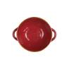 Coppetta riso e zuppa Mediterraneo Novità Home in ceramica rosso ciliegia cm 15