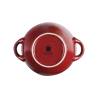 Mediterraneo Novità Home cherry red ceramic soup and rice bowl 5.90 inch
