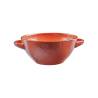 Coppetta riso e zuppa Mediterraneo in ceramica arancione jaffa cm 15