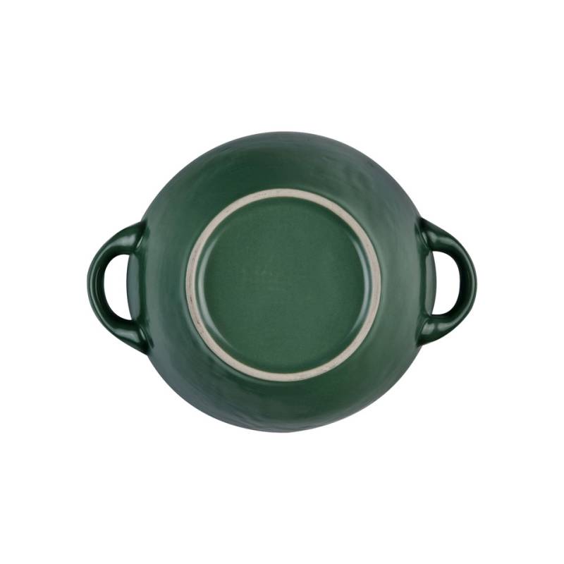Mediterraneo Novità Home green ceramic soup and rice bowl 5.90 inch