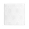 Tovagliolo compostabile Bio Damasco in viscosa di bamboo e cellulosa bianco cm 48x48