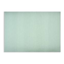 Linen green paper placemat 19.68x13.78 inch