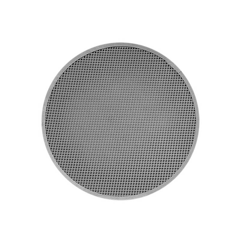 Retina tonda forata in acciaio inox cm 50