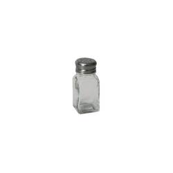 Nostalgic glass salt and pepper shaker