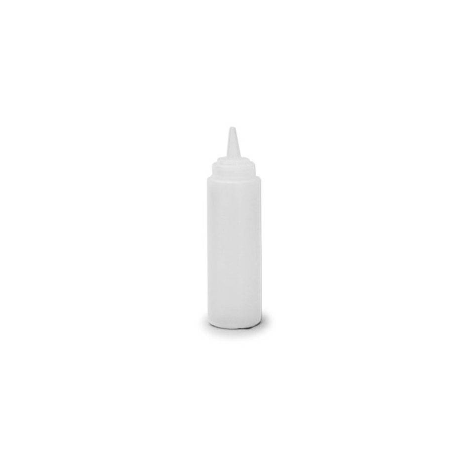 Transparent ldpe polyethylene squeeze bottle 8.45 oz.