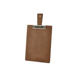A4 menu holder with wooden clip