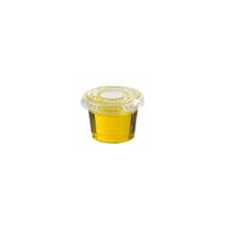 Transparent pet sauce cup 3.38 oz.