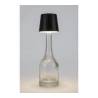 One Light wiederaufladbarer LED-Lampenschirm schwarz