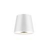 Lampada a led paralume One Light ricaricabile bianca