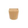 Kraft paper wok container 3.54x3.54x3.93 inch