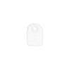 Baby white TNT bib 9.05x13 inch