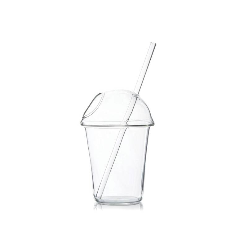 Bicchiere Milk Shake 100% Chef in vetro borosilicato cl 33