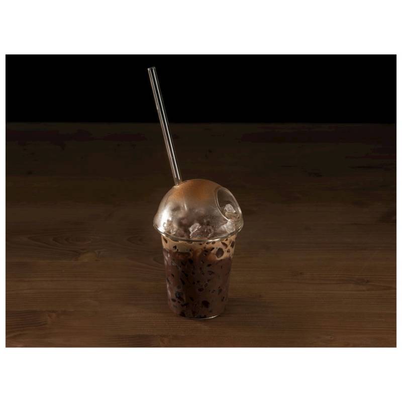 Bicchiere Milk Shake 100% Chef in vetro borosilicato cl 33